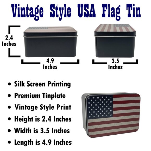 Western Belt Buckle Christmas Gift Set - Small American Flags - Patriotic Gifts - Picture 5 of 14